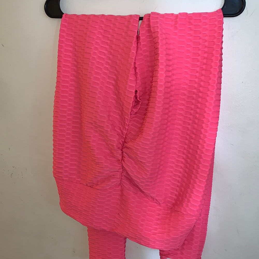 Pink TickTock leggings